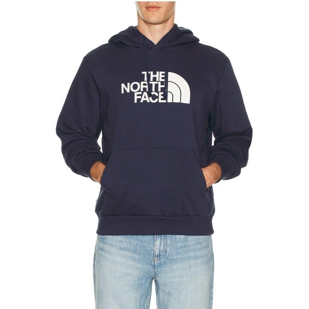 THE NORTH FACE Half Dome Men’s Hoodie Black & White Size Medium